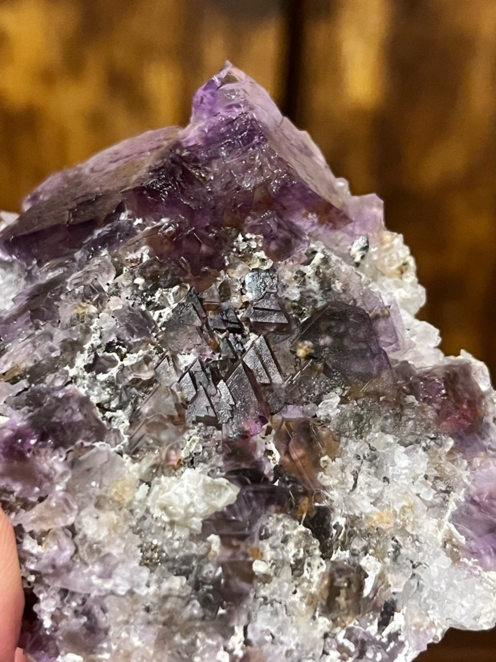 Octahedral Transparent Fluorite Cluster